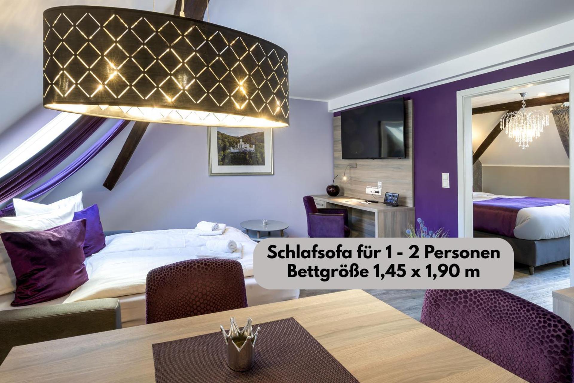 Apartmenthaus Burgenheimat In Rhens Bei Koblenz Eksteriør billede